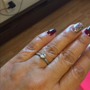 925 Silver & Crystal Ring